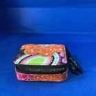 Vera Bradley Floral Paisley Zip Zipper Travel Pill Case Organizer Box Pouch