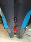 Bare Velocity Men s 5 4mm Full Wetsuit Black blue Back Zip Size 3xl