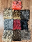 Lot Of Faux Fur Pompoms  Diy Faux Fur Squares  Diy Faux Fur Rounds