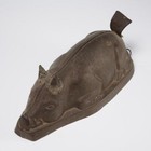 Antique Primitive Metal Kitchen Corn Pig Chocolate Cake Pudding Mold 3pc Lot
