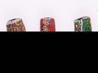 Antique Venetian Elbow Millefiori African Trade Beads M00046
