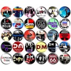 Depeche Mode 1 25  Pinback Buttons 30 Pin Set 80s Synth Pop New Wave Retro Music