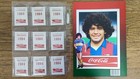 Coca-cola Maradona 79-84 Year 1984 Sticker Collection - Colombia Rare Set