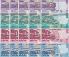 Malawi Set 4 X Lot 5   20 Unc 20 50 100 200 Kwacha Random Date P 60-65 Unc