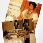 Vintage 60s Color Snapshot Photograph Beautiful Black African American Woman