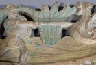 Antique Italian Wood Carving Cyrus Slays Griffin Renaissance Plaque 18th Century