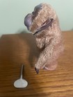 Rare Celluloid And Fur Windup Monkey - Yawns Japan 60 s