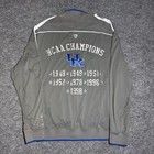 Nike Kentucky Wildcats Full Zip Basketball Warm Up Jacket Gray Championship Xxl