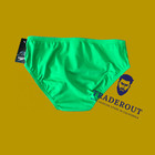 Speedo Men Bright Green Endurance Swim Brief Swimwear Size 32 34 36 38