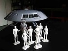 Lost In Space Switch N Go Mattel Robinson Family Silver Suits 1 35 Repro Set