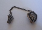 Vintage Sterling Art Deco Pin From 1930 s 1940 s Marked  aga     w     sterling 