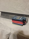   Magnetic Or Mount Metal Koozie Holder Rack With 8 Koozies Garage Man Cave Nib