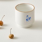 Korean Ceramic Tea Cup Set - Joseon Dynasty Landscape Painting  songdo-gihaeng 