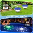 Firste Floating Pool Lights  Rgb Color Changing Solar Light With 9 Blue