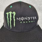 Monster Energy Hat Baseball Cap Flex Fit L xl One Industries Black Striped