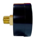 Air Pressure Gauge For Air Compressor 2 Dial Center Back Mount  1 4 Npt 0-200   