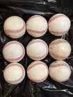 Lot Of 9 Used Rawlings Official Major League Baseballs Mlb Manfred Jr