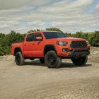 Steel Front Bumper Fit 2016-2023 Toyota Tacoma Excl Trd Winch Plate Bull Bar