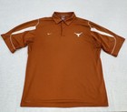 Nike University Of Texas Longhorns On-field Dri-fit Per Golf Polo Shirt Men   s Xl