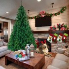 Hot Sale Green 7ft 1100 Branch Pvc Christmas Tree N101 Usa
