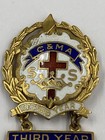 Vintage C ma 8 Year Attendance Pins Little Cross And Crown 1 20 10k Marked