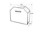 Royal Gourmet 54-inch Barbecue Grill Cover Water Resistant Weather Protection