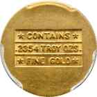Saudi Arabia Eagle Pound Gold Coin Nd 1947  Km35 Pcgs ms62 
