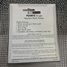 Rare 1997 Weight Watchers Points-to-go Points Tracker key Ring - Brand New