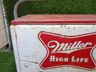 Vintage Cronstroms Miller High Life Aluminum Cooler -used-