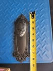 Victorian Brass Black Dummy Door Knob