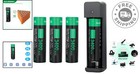 Usb Rechargeable 18650 Battery And Charger Pack With Multi-protection Features
