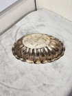 Vintage Silver Plate Scallop  holiday   Tray Plate 11in X 7   