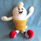 Dairy Queen Advertising Curly Top Ice Cream Cone Plush Dq Stuffed Animal