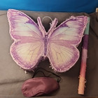 Butterfly Pinata  With Stick   Blindfold Open Package Unused