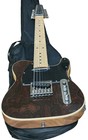 New Cozart 12 String Tl-style Solid Electric Guitar With Canadian Burl Maple Top