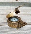 British Military Ww2 Mark Iii Prismatic Nautical Brass Pocket Compass