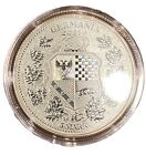2019 Germania Columbia Allegories 5 Mark 1 Oz  9999 Silver In Mint Capsule