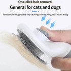 1pc Self Cleaning Pet Slicker Brush Dog Cat Hair Remover Grooming Comb - New