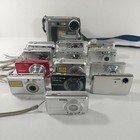 For Parts repair Lot Of 14 Sony Cyber-shot Digital Cameras Not Working 