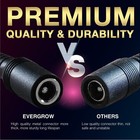4 Packs 16 5ft Power Extension Cable For Cctv Home Security Camera System Wifi