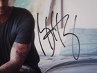 Brett Young Signed Color Photo  W coa