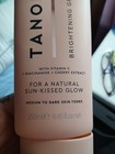 Tanologist Daily Glow Brightening Gradual Tan Lotion Medium To Dark  8 45oz New