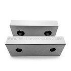 Turner 4 x2 x1  Machinable Ground Steel Jaws For 4  Kurt Type Vises