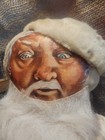 Primitive Vintage Johnna Art Doll Santa Claus