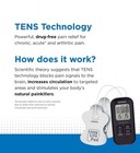 Max Power Relief Tens Unit Muscle Stimulator  Simulated Massage Therapy   