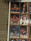 1992-93 Fleer Basketball 132 Card Uncut Sheet -michael Jordan  Larry Bird Etc