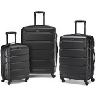 Samsonite Omni 3 Piece Hardside Luggage Nested Spinner Set  20  24  28   Black