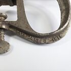 Sad Iron Trivet Tabletop Shelf July 3 1911 Pat  Farmhouse Collectible Unique