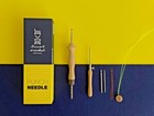 Punch Needle Kit Of Two Lavor Needles  fine Or Regular 