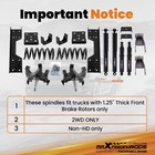 Front 5   rear 7-8  Drop Kit For Chevy Gmc C1500 88-98  W  Lowering Shock